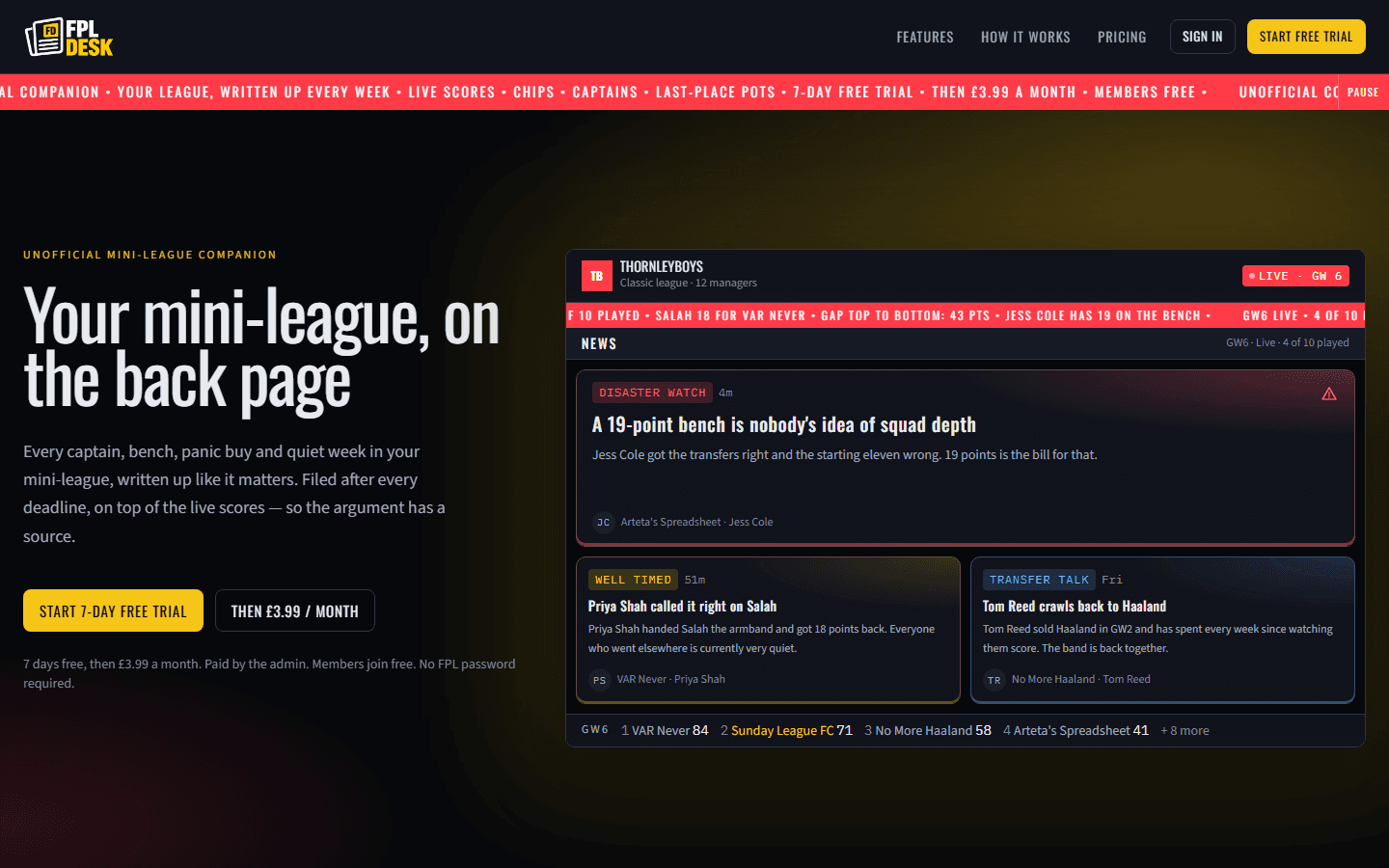 FPL Desk on desktop